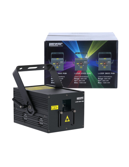 Power Lighting - LAZER-1200-RGB - Terre de Son
