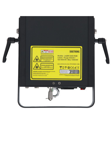 Power Lighting - LAZER-2400-RGB - Terre de Son