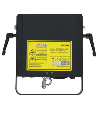 Power Lighting - LAZER-3600-RGB - Terre de Son