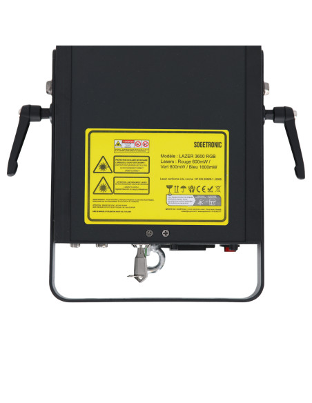 Power Lighting - LAZER-3600-RGB - Terre de Son