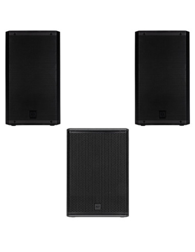 PACK RCF 2X ART 932-A + 1 SUB 15-AX Terre de Son