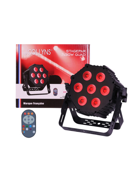 STAGEPAR 7x30W QUAD