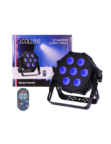 STAGEPAR 7x30W HEXA