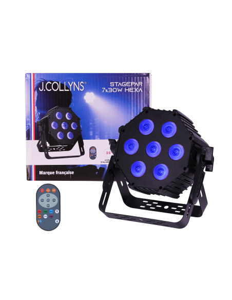 STAGEPAR 7x30W HEXA