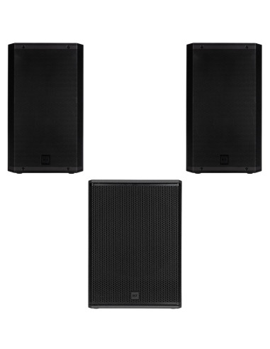 RCF - PACK RCF 2X ART 935-A + 1 SUB 18-AX - Terre de Son