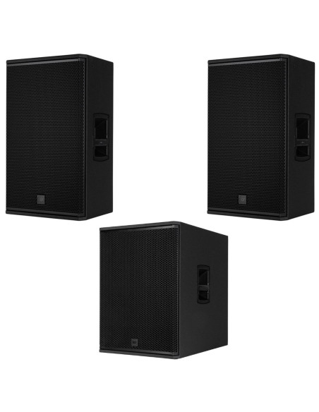 PACK RCF 2X NX -915-A + 1 SUB 18-AX - Terre de Son