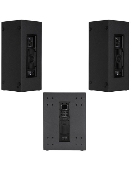 PACK RCF 2X NX -915-A + 1 SUB 18-AX - Terre de Son Recto