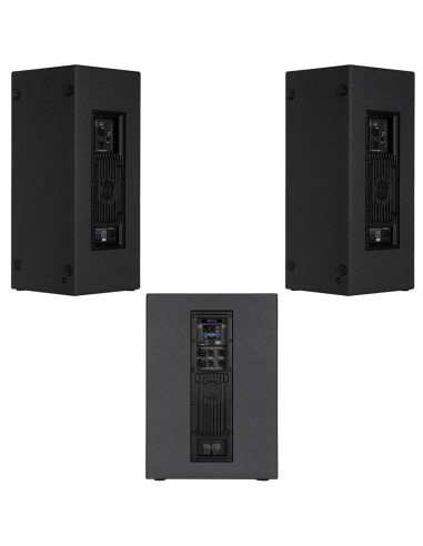 PACK RCF 2X NX -912-A + 1 SUB 15-AX - Terre de Son Recto