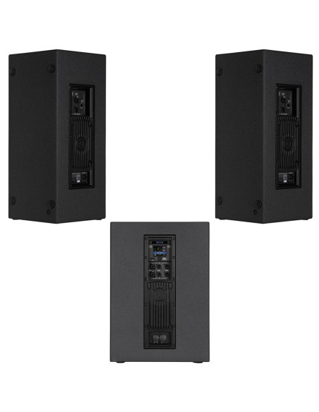 PACK RCF 2X NX -912-A + 1 SUB 15-AX - Terre de Son Recto