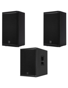 PACK RCF 2X NX -910-A + 1 SUB 15-AX - Terre de Son Recto