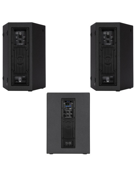 PACK RCF 2X NX -910-A + 1 SUB 15-AX - Terre de Son Recto