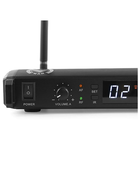 Mac Mah - Pack UHF 200 M + Micro serre-tête (la paire) - Terre de Son