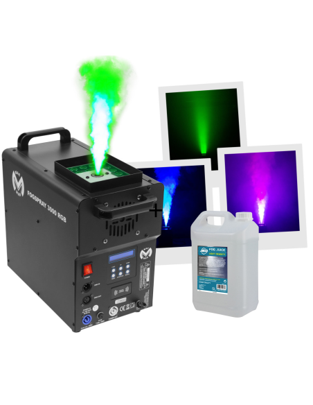 Mac Mah - Fog Spray 3000 RGB + Liquide -Terre de son