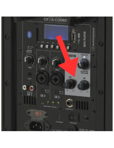 Audiophony - Bouton Bleu CR12A-COMBO - Terre de Son