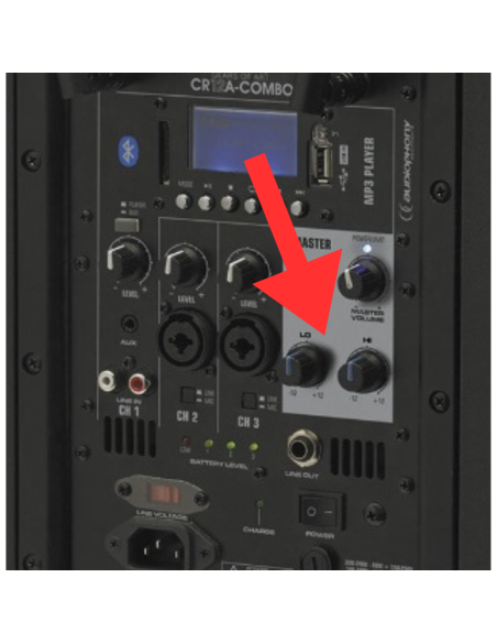 Audiophony - Bouton Bleu CR12A-COMBO - Terre de Son