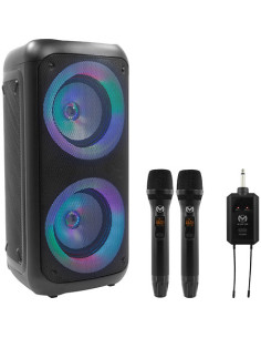 Boomtone DJ - Pack Traveler 400 + 2 Micros main sans fil Mac Mah -  Terre de Son