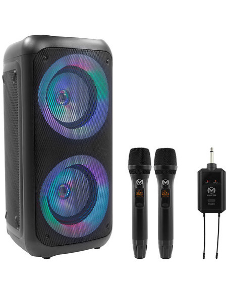 Boomtone DJ - Pack Traveler 400 + 2 Micros main sans fil Mac Mah -  Terre de Son