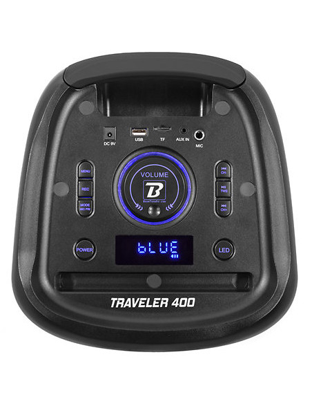 Boomtone DJ - Pack Traveler 400 + 2 Micros main sans fil Mac Mah -  Terre de Son
