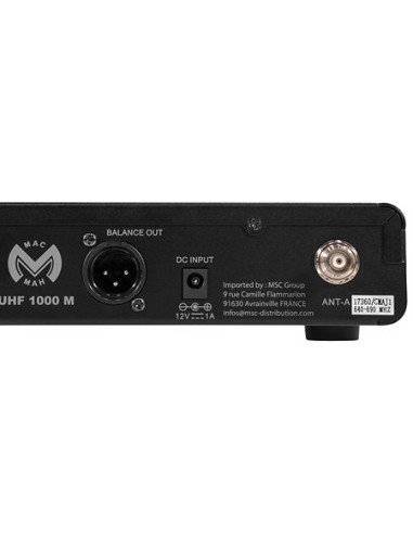 Mac Mah - UHF 1000 M - Terre de Son