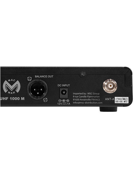 Mac Mah - UHF 1000 M - Terre de Son