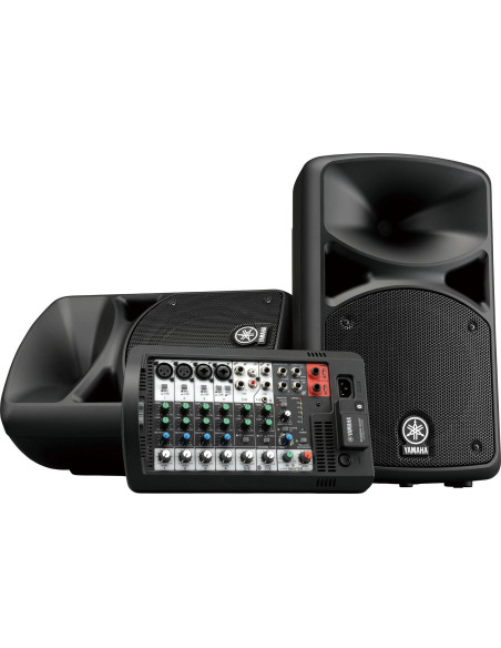 Pack Yamaha Stagepas 400BT + Pieds LS01 K Set - Terre de son