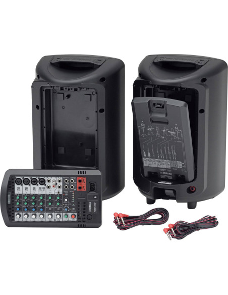 Pack Yamaha Stagepas 400BT + Pieds LS01 K Set - Terre de son