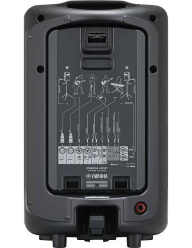 Pack Yamaha Stagepas 400BT + Pieds LS01 K Set - Terre de son