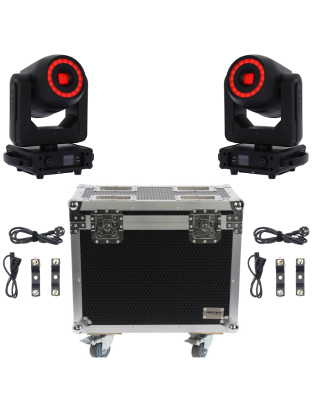 Algam Lighting - Pack 2 X MS150 avec 1 X MS150-FC - Terre de Son