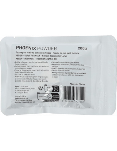 PACK DE 2 MACHINES A ETINCELLES PHOENIX MINI +...
