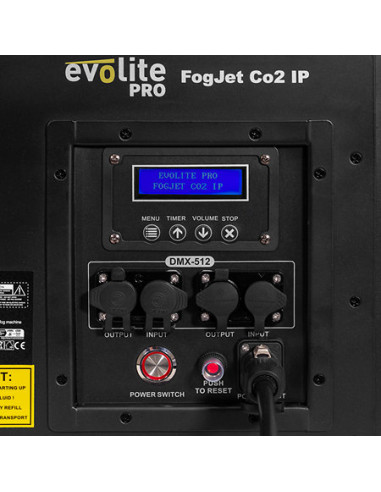 Evolite Pro - FogJet Co2 IP - Terre de Son