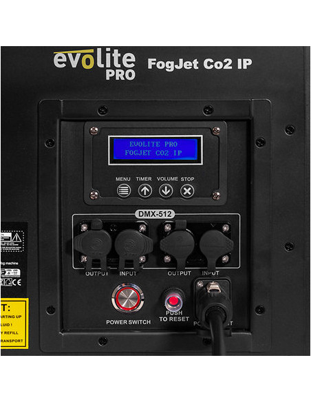 Evolite Pro - FogJet Co2 IP - Terre de Son