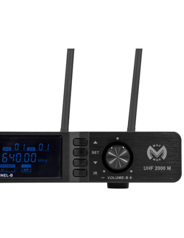 Mac Mah - UHF 2000 M + 2 UHF 1000 Bodypack - Terre de Son