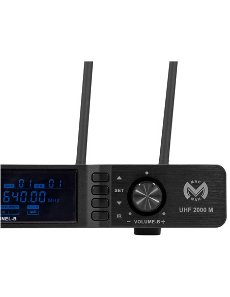 Mac Mah - UHF 2000 M + 2 UHF 1000 Bodypack - Terre de Son