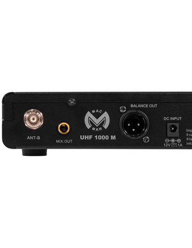 Mac Mah - UHF 1000 M + UHF 1000 Bodypack - Terre de Son