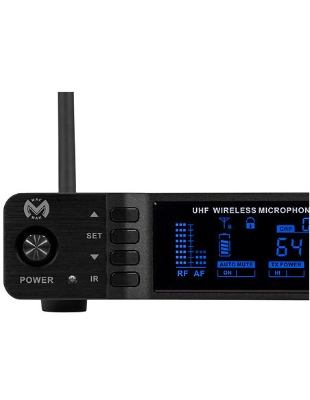 Mac Mah - UHF 1000 M + UHF 1000 Bodypack - Terre de Son
