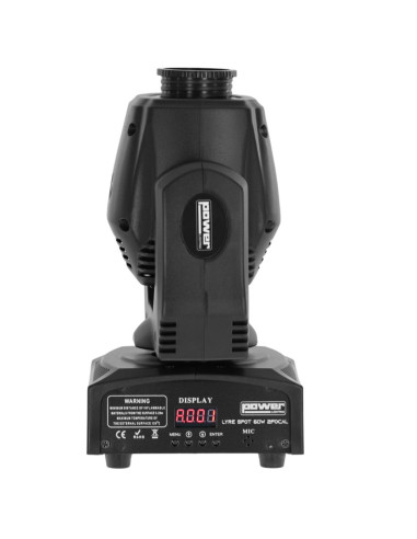 Power Lighting - LYRE SPOT 60W 2FOCAL - Terre de Son