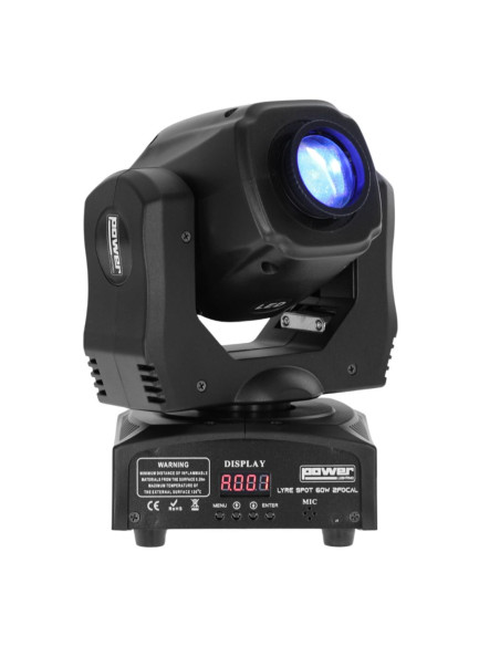 Power Lighting - LYRE SPOT 60W 2FOCAL - Terre de Son