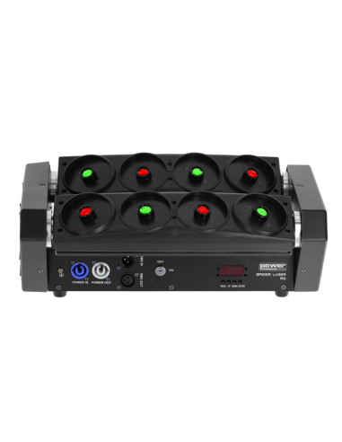 Power Lighting - SPIDER LASER RG - Terre de Son
