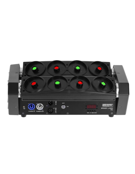 Power Lighting - SPIDER LASER RG - Terre de Son