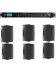 Audiophony - Pack INSTALL COMBO120Evo + 6 EHP520 - Terre de Son