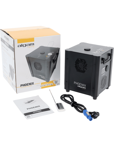 PACK DE 2 MACHINES A ETINCELLES PHOENIX + 2 POUDRES 200G ALGAM LIGHTING + 1 FLIGHT CASE ALGAM LIGHTING