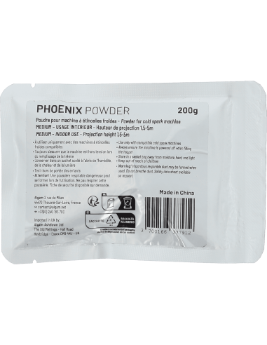 PACK DE 2 MACHINES A ETINCELLES PHOENIX + 2...