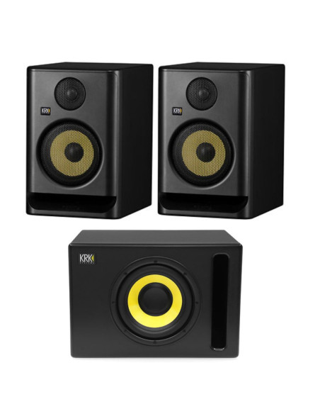 Krk - Pack Rokit RP5 G5 (la paire) + Caisson S8.4 - Terr e de Son