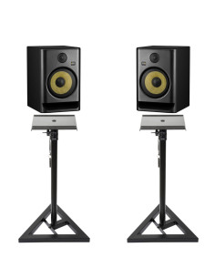 Rokit RP8 G5 (La paire) + 2 Pied Enceintes Ibiza SST02