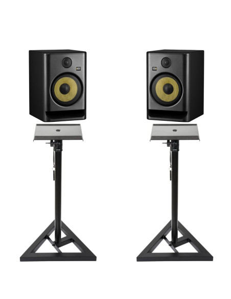 Rokit RP8 G5 (La paire) + 2 Pied Enceintes Ibiza SST02