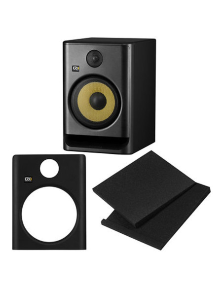 Rokit RP8 G5 (La paire) + 2 Pied Enceintes Ibiza SST02