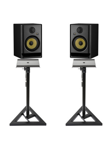 Krk - Rokit RP7 G5 (La paire) + 2 Pied Enceintes Ibiza SST02 - Terre de Son