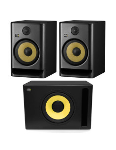 KRK - Pack Rokit RP8 G5 (la paire) + Caisson S12.4 - Terre de Son