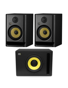 Krk - Pack Rokit RP7 G5 (la paire) + Caisson S10.4 - Terre de Son