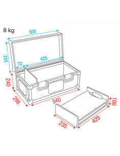 Showgear - Étui Adaptateur Conique - Terre de Son 2